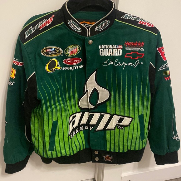 AMP Energy Vintage NASCAR Jacket - Picture 1 of 2